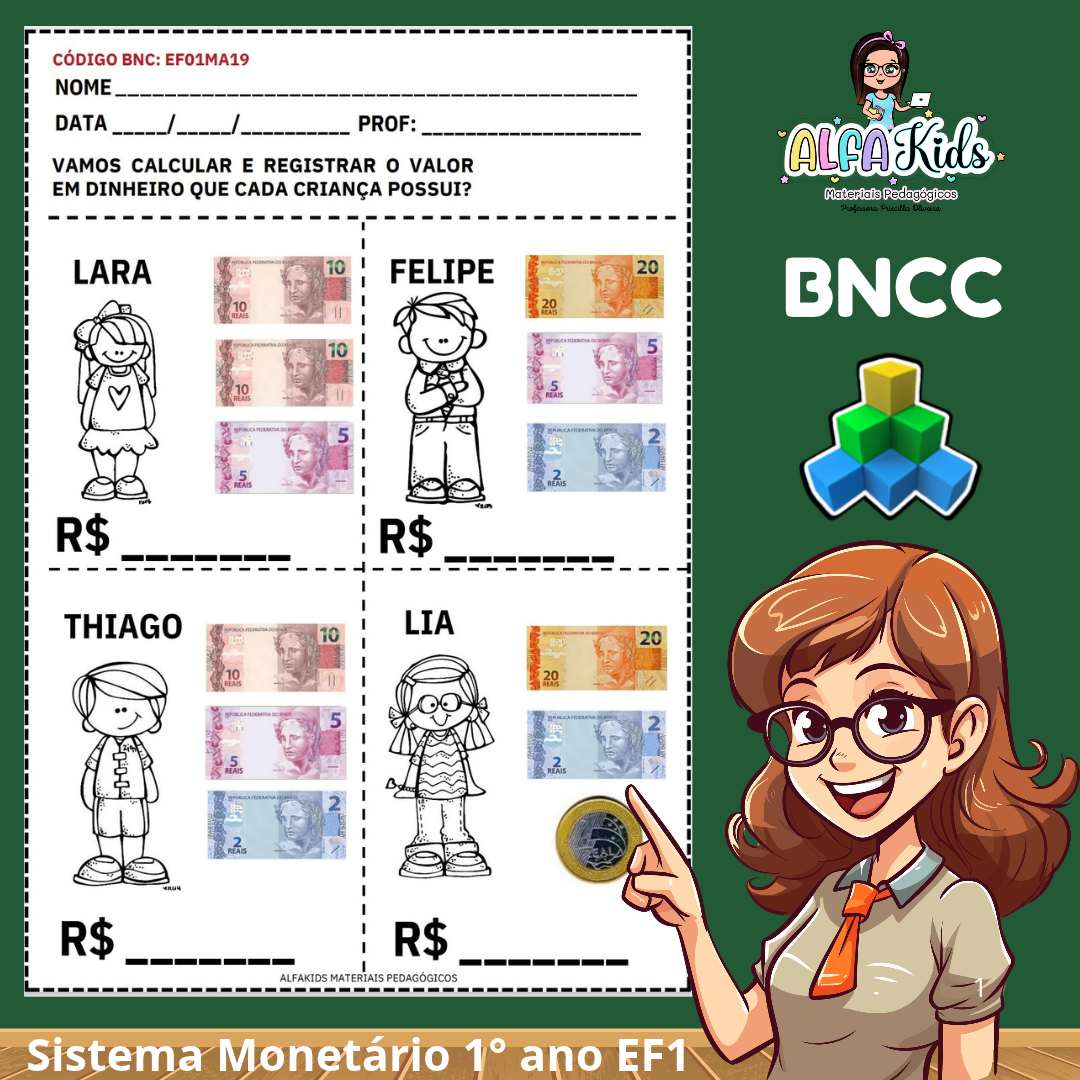 Combo Sistema Monetário - 1° ao 5° ano Fundamental - Imagem 13