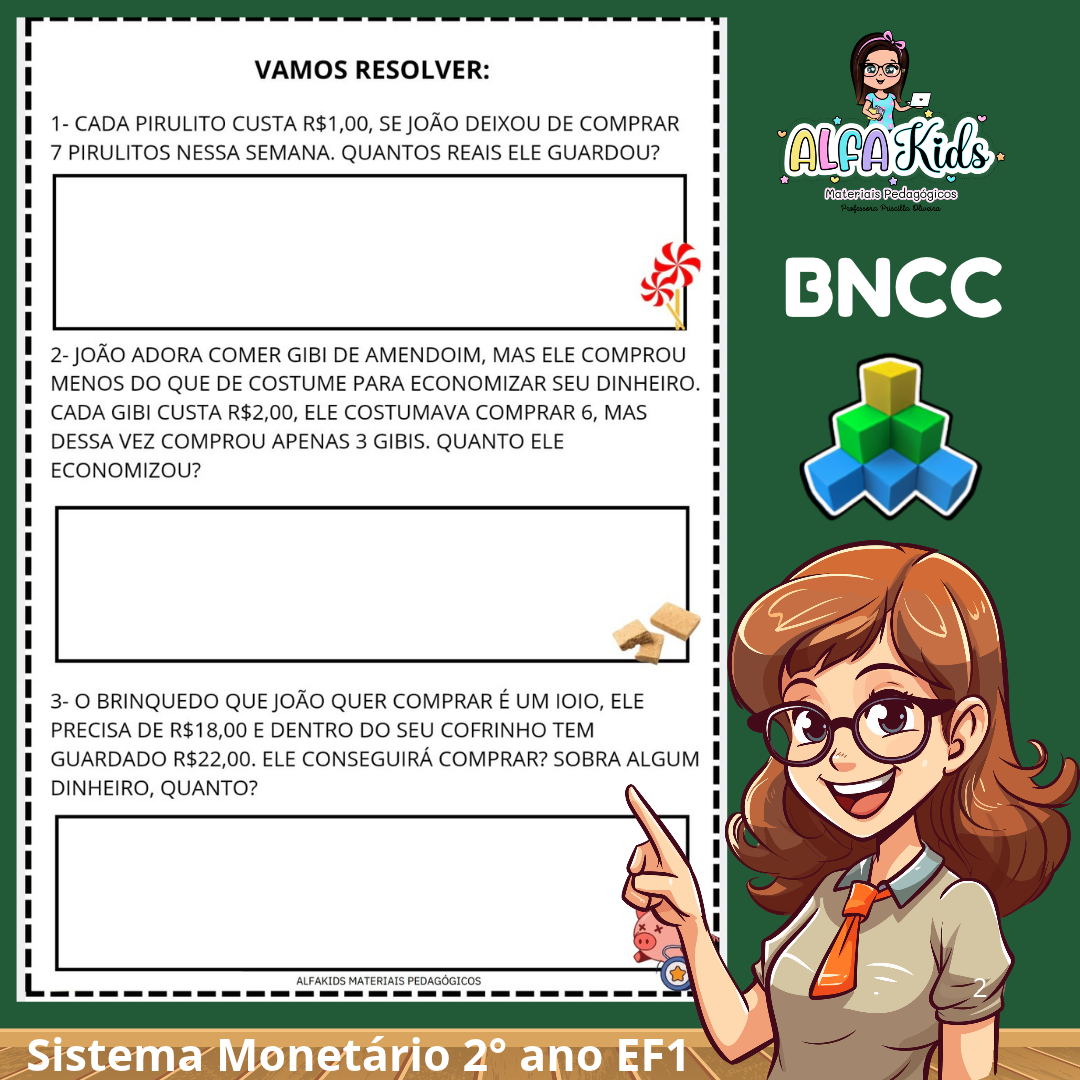 Combo Sistema Monetário - 1° ao 5° ano Fundamental - Imagem 8
